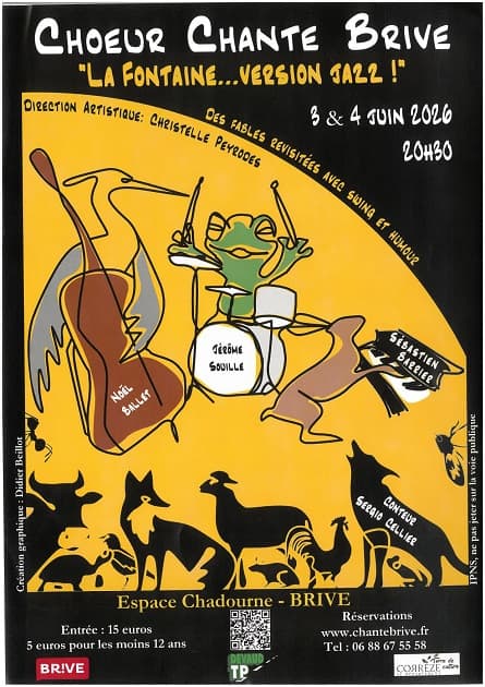 Illustration de l'événement : Concert Chœur Chante Brive (Espace Chadourne)