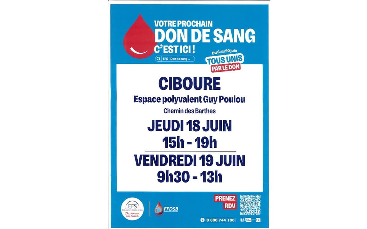 Illustration de l'événement : Don de sang