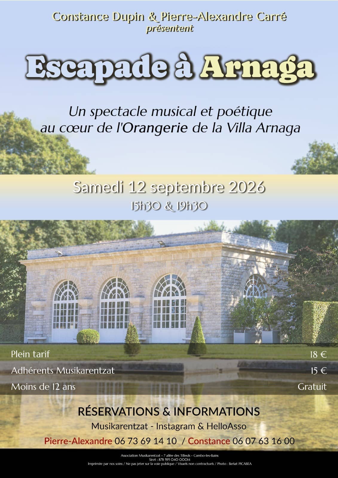 Illustration de l'événement : Escapade à Arnaga