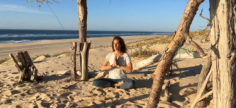 Illustration de l'événement : Salty Yoga sur la plage du Bétey