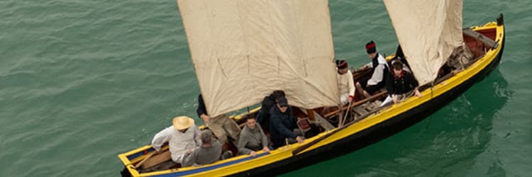 Illustration de l'événement : Expérience navigation à bord du grand canot de l'Hermione