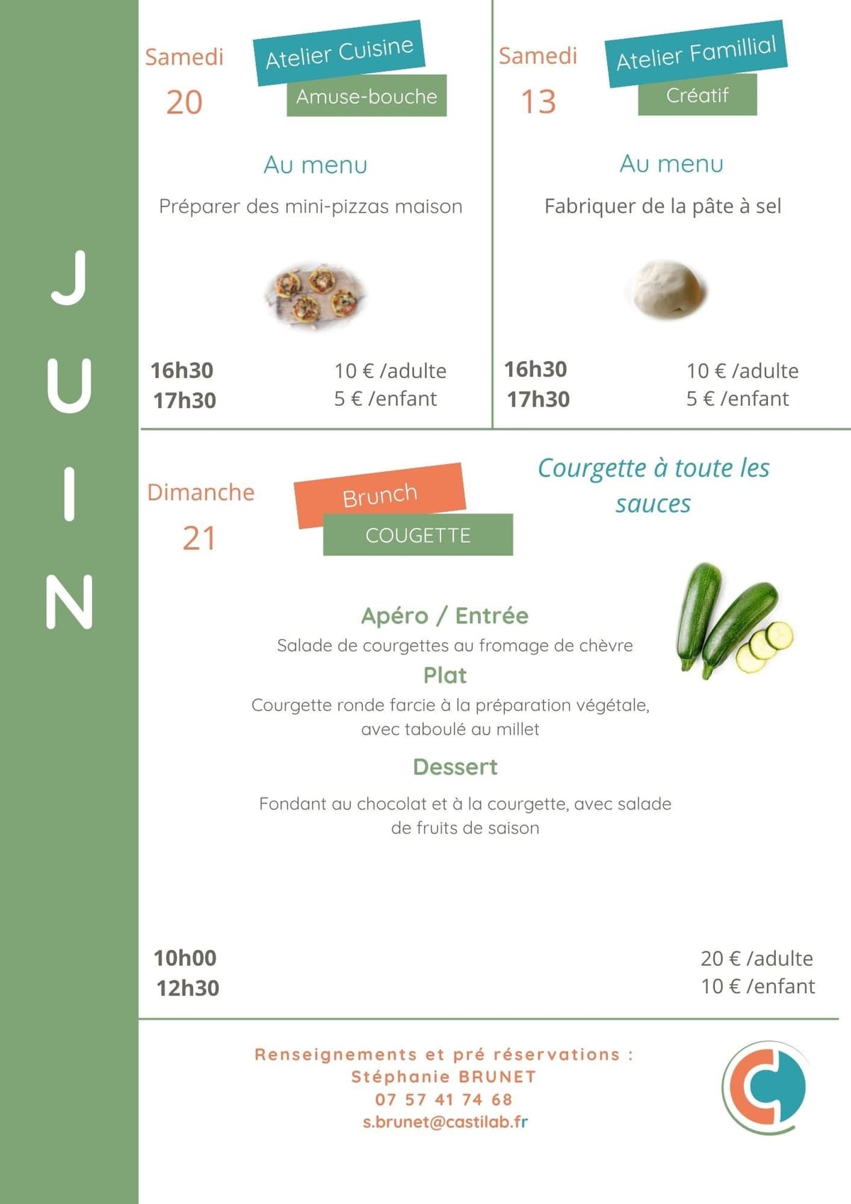 Illustration de l'événement : Ateliers culinaires juin à Bio d'Ici