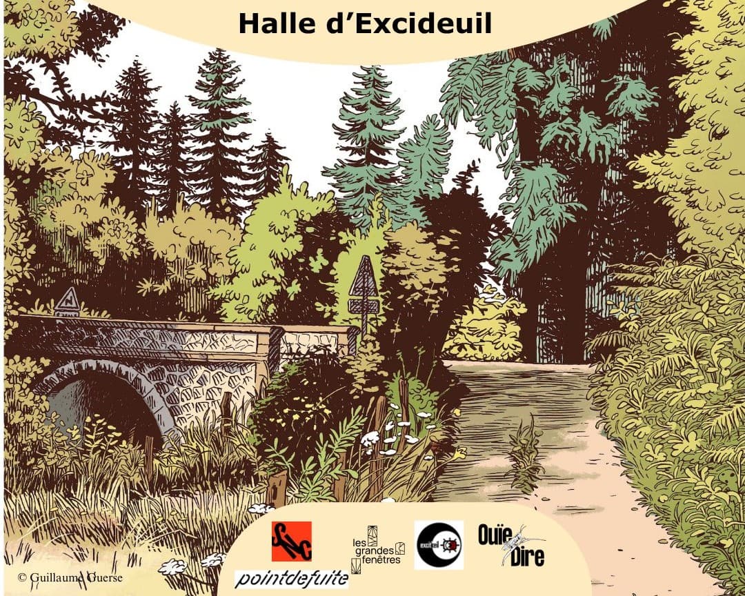 Illustration de l'événement : Balade, rencontre-expo BD