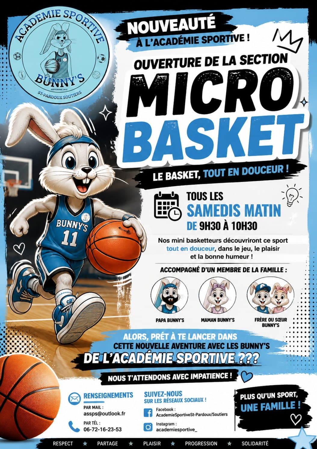 Illustration de l'événement : Portes ouvertes : Académie Sportive des Bunny’s