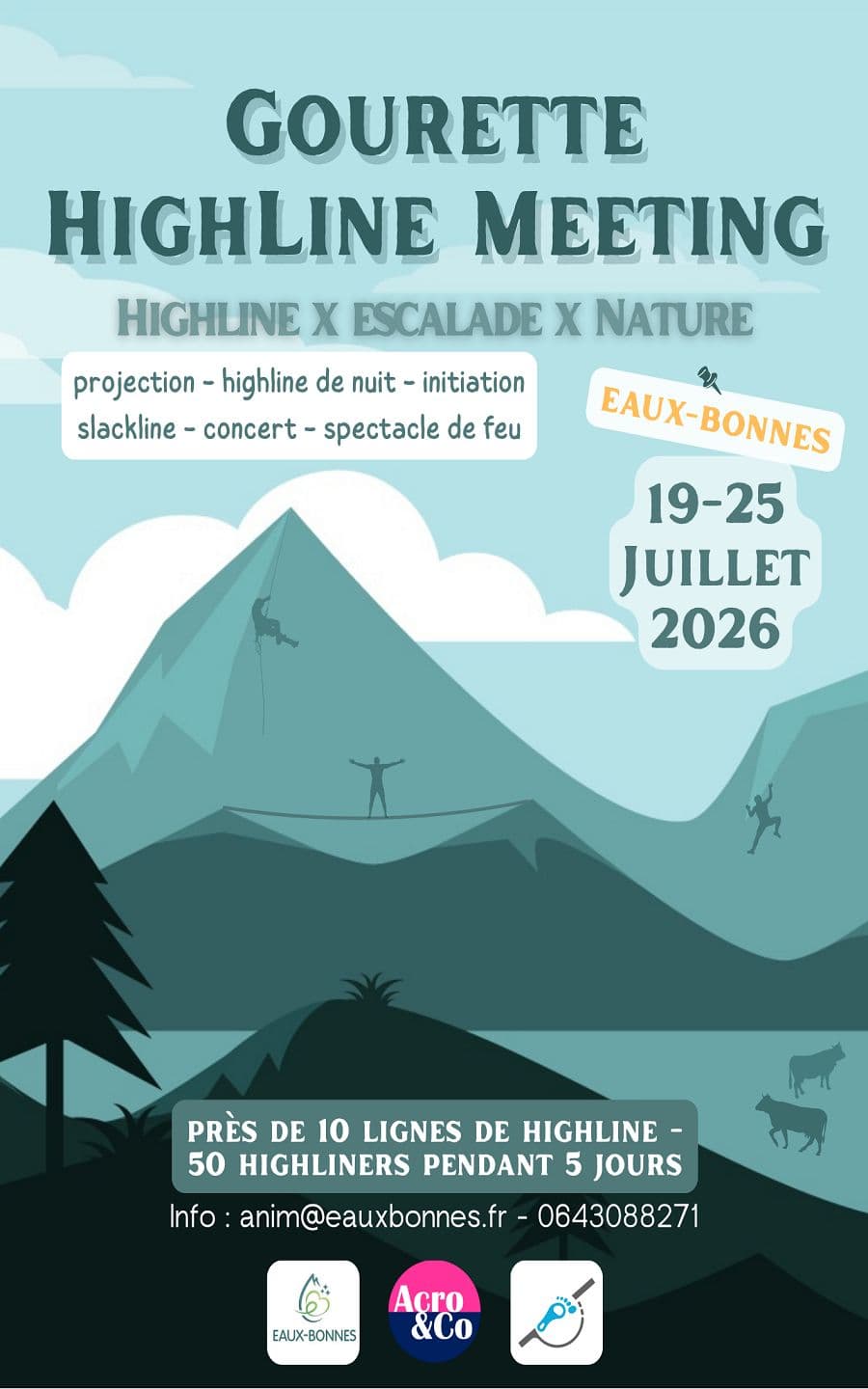 Illustration de l'événement : Gourette Highline Meeting