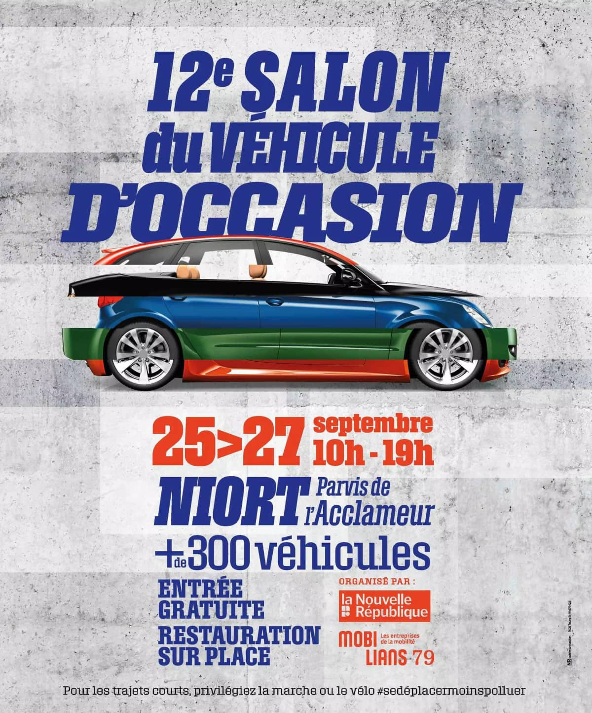 Illustration de l'événement : Salon du véhicule d’occasion à Niort