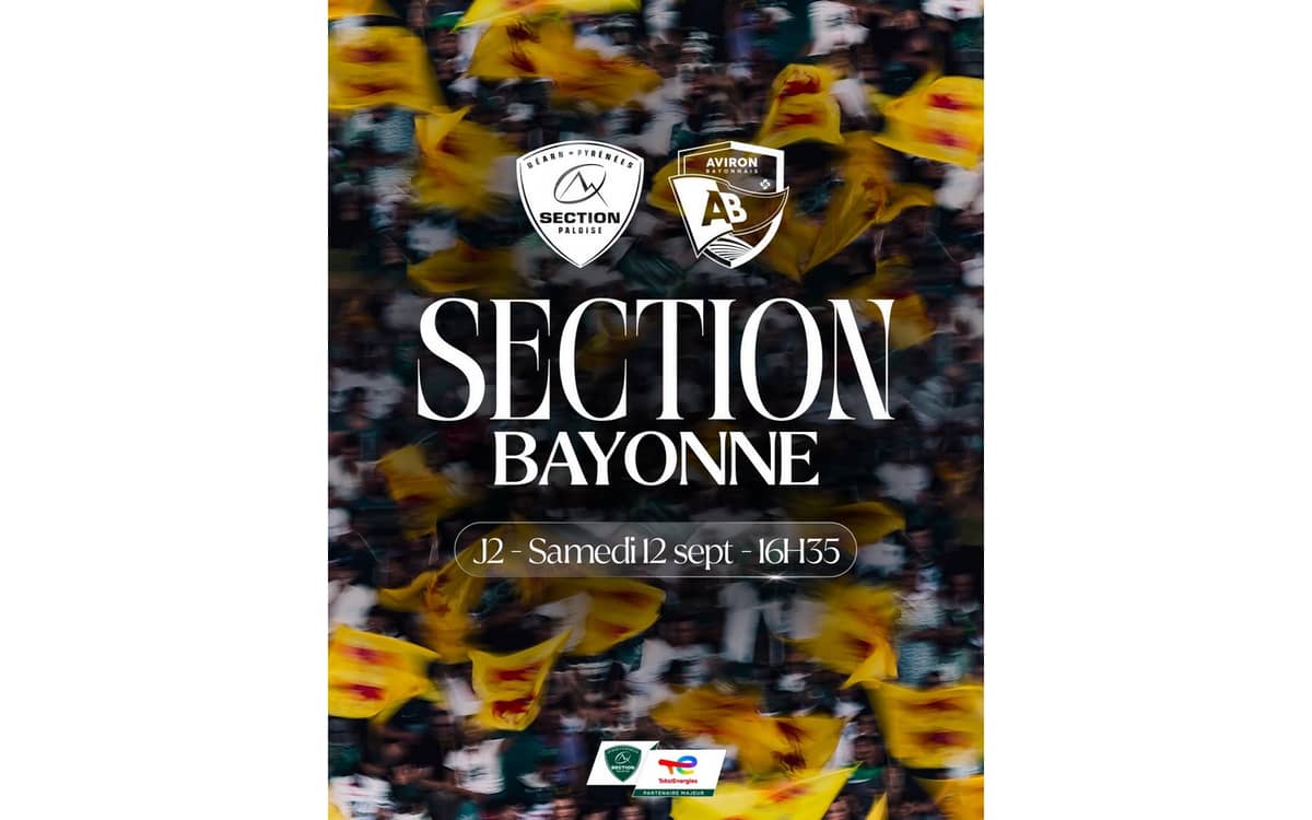 Illustration de l'événement : Rugby TOP14 - Section Vs Aviron Bayonnais