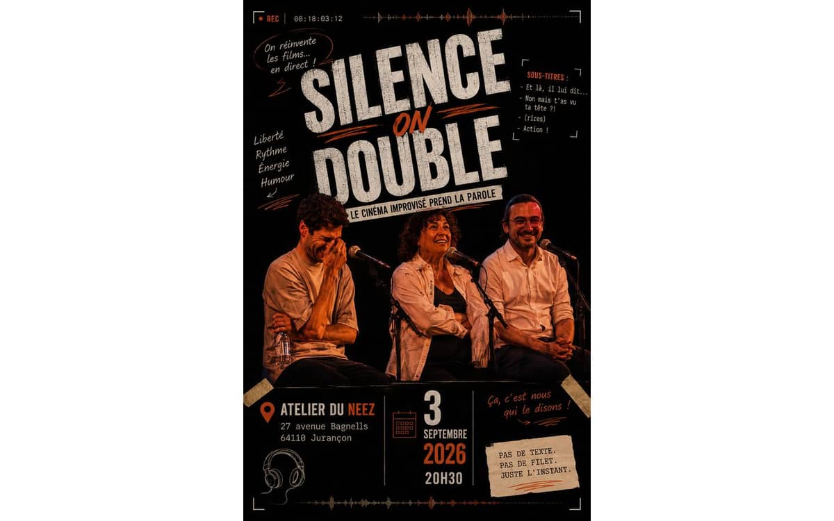Illustration de l'événement : Silence on double