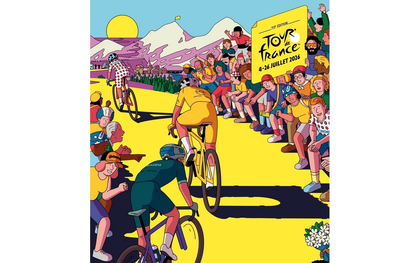 Illustration de l'événement : Tour de France 2026 : Etape Lannemezan / Pau
