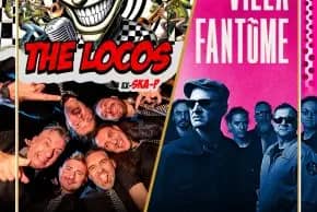 Illustration de l'événement : The Locos + Villa Fantôme