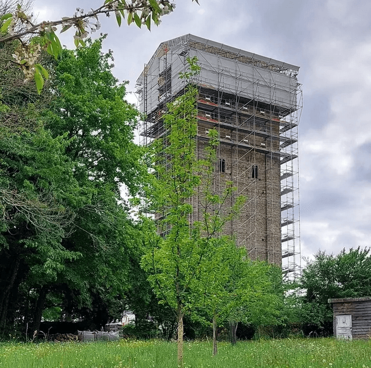 Illustration de l'événement : Journées du patrimoine : Visite du chantier d'aménagement de la tour médiévale de Château-Chervix