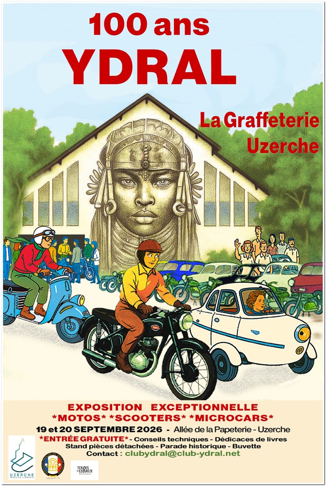 Illustration de l'événement : Centenaire des moteurs Ydral : "100 ans YDRAL"