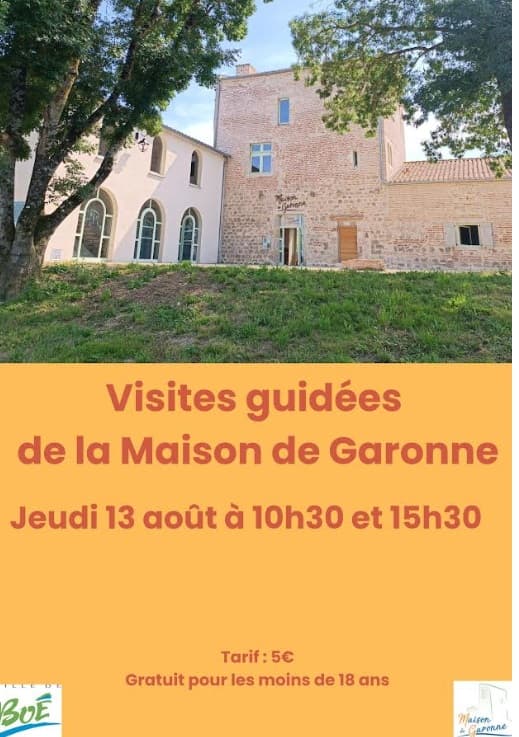 Illustration de l'événement : Visite guidée de la Maison de Garonne