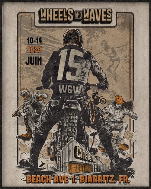 Illustration de l'événement : Wheels and waves