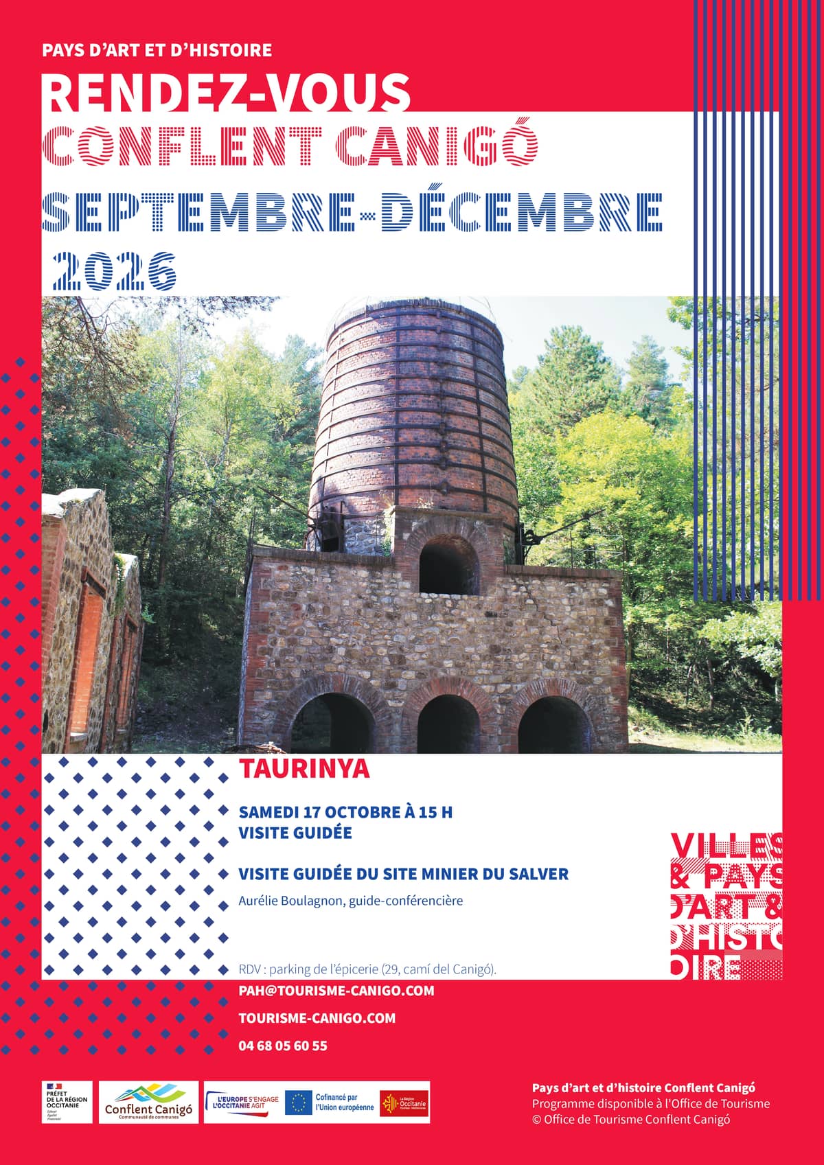 Illustration de l'événement : RENDEZ-VOUS DU PAYS D'ART ET D'HISTOIRE VISITE - LE SITE MINIER DU SALVER