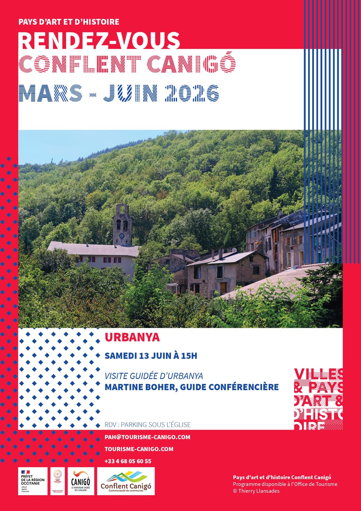 Illustration de l'événement : RENDEZ-VOUS PAYS D'ART ET D'HISTOIRE VISITE GUIDÉE - DÉCOUVERTE D’URBANYA