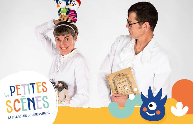 Illustration de l'événement : LES PETITES SCENES, SPECTACLE JEUNE PUBLIC "LA FLUTE SANS CHANTER"