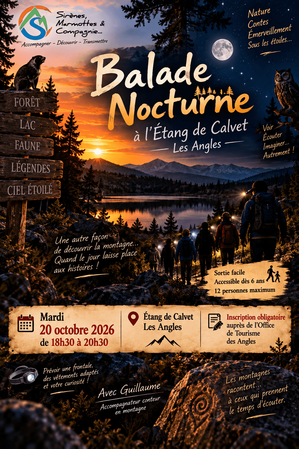 Illustration de l'événement : SORTIE NOCTURNE D'HALLOWEEN