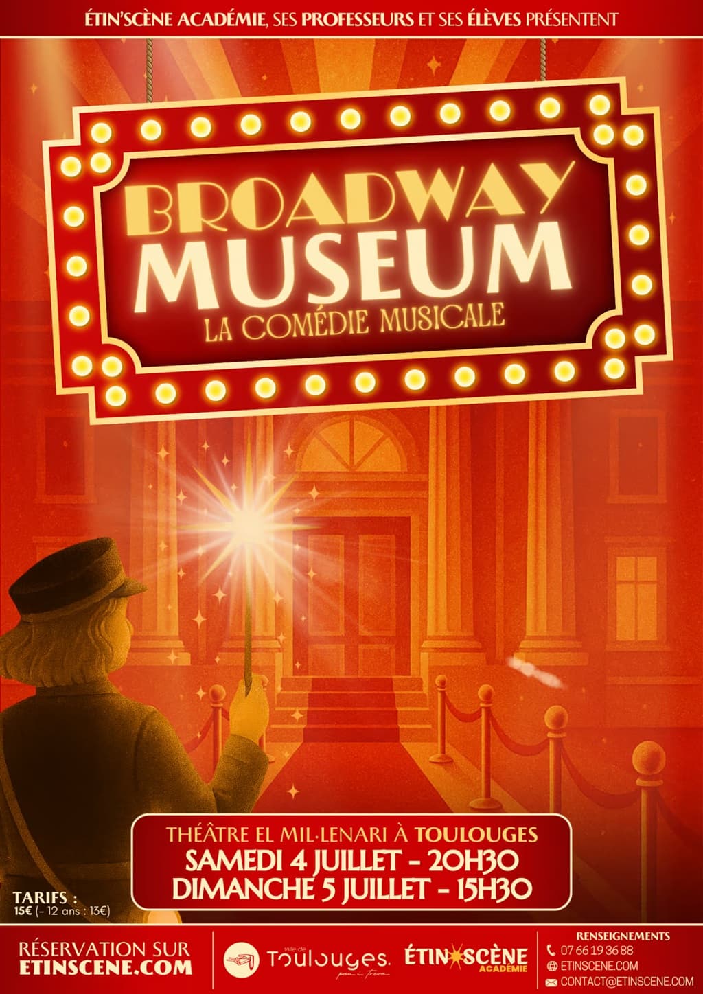 Illustration de l'événement : BROADWAY MUSEUM – LE SPECTACLE MUSICAL D’ÉTIN’SCÈNE ACADÉMIE