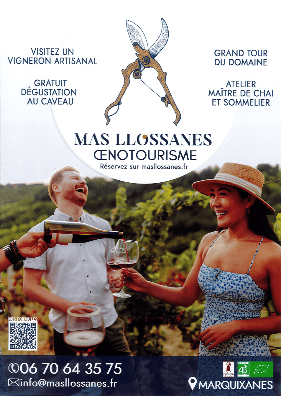 Illustration de l'événement : MAS LLOSSANES : ATELIER DE MAÎTRE DE CHAI