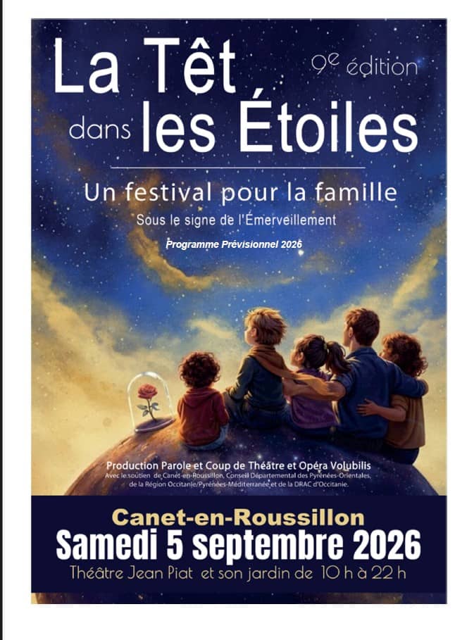 Illustration de l'événement : LA TÊT DANS LES ÉTOILES, UN FESTIVAL POUR LA FAMILLE - 9E ÉDITION