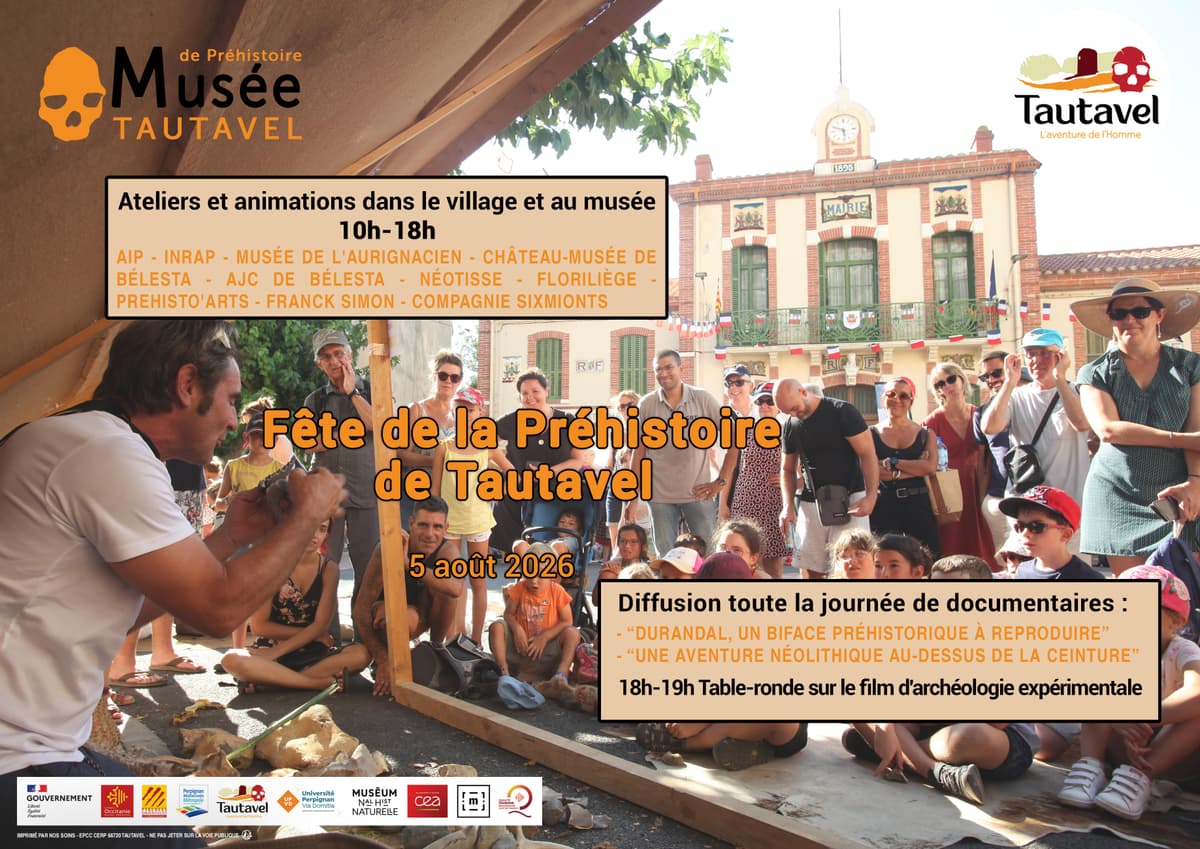 Illustration de l'événement : FETE DE LA PREHISTOIRE DE TAUTAVEL