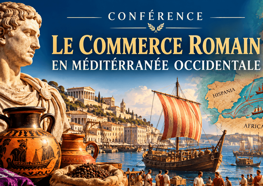 Illustration de l'événement : LE COMMERCE ROMAIN EN MÉDITÉRRANÉE OCCIDENTALE