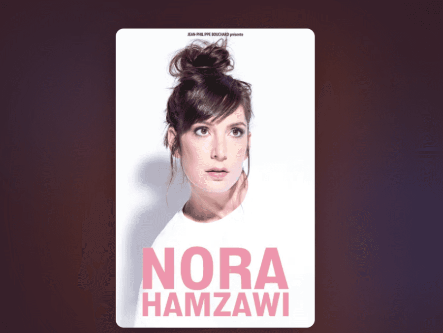 Illustration de l'événement : NORA HAMZAWI