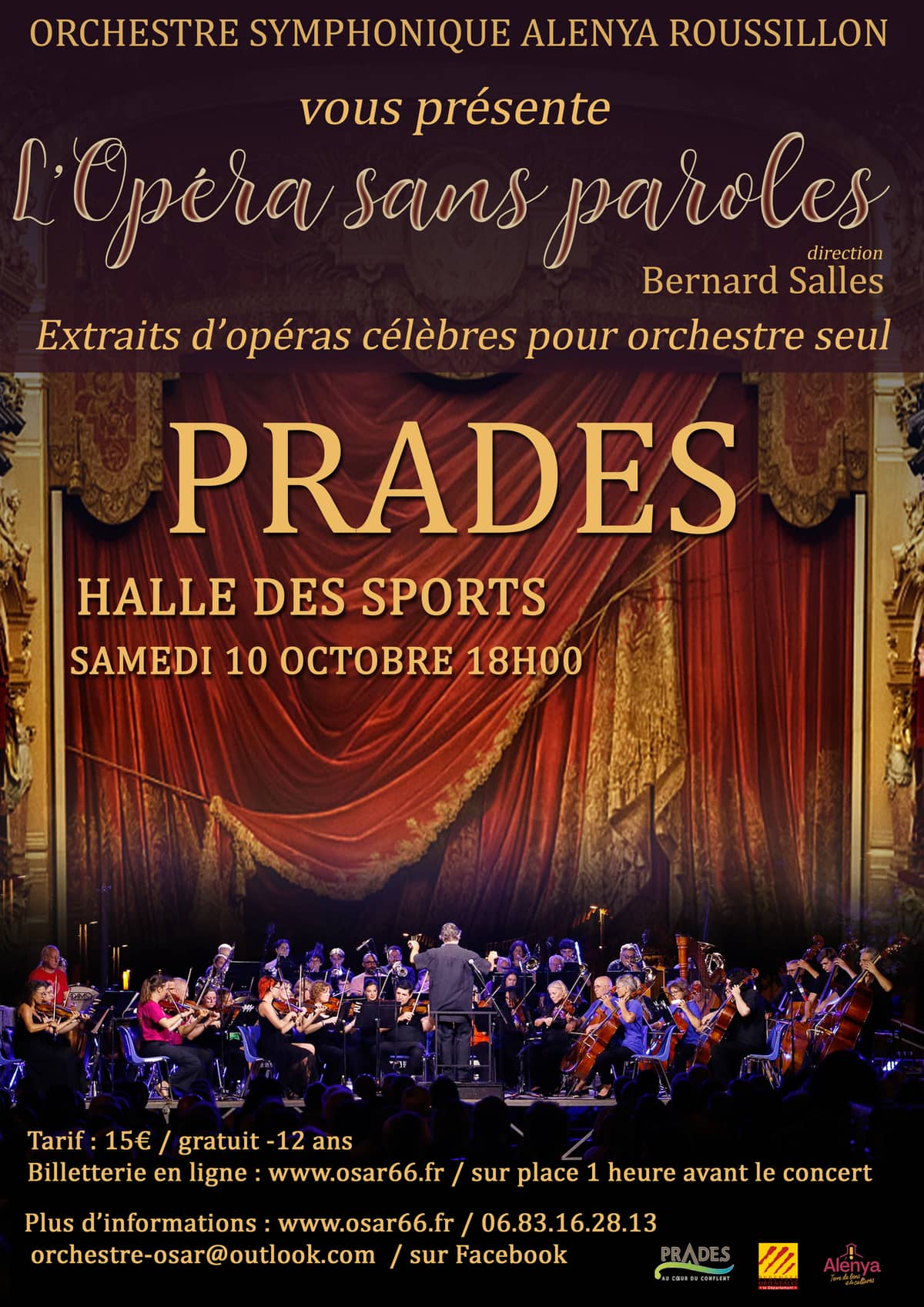 Illustration de l'événement : ORCHESTRE SYMPHONIQUE ALENYA ROUSSILLON: OPÉRA SANS PAROLES