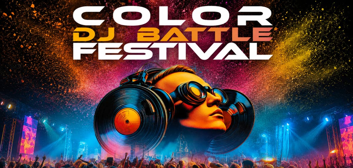 Illustration de l'événement : COLOR DJ BATTLE FESTIVAL
