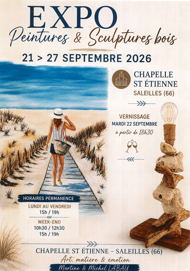 Illustration de l'événement : EXPO PEINTURES & SCULPTURES BOIS