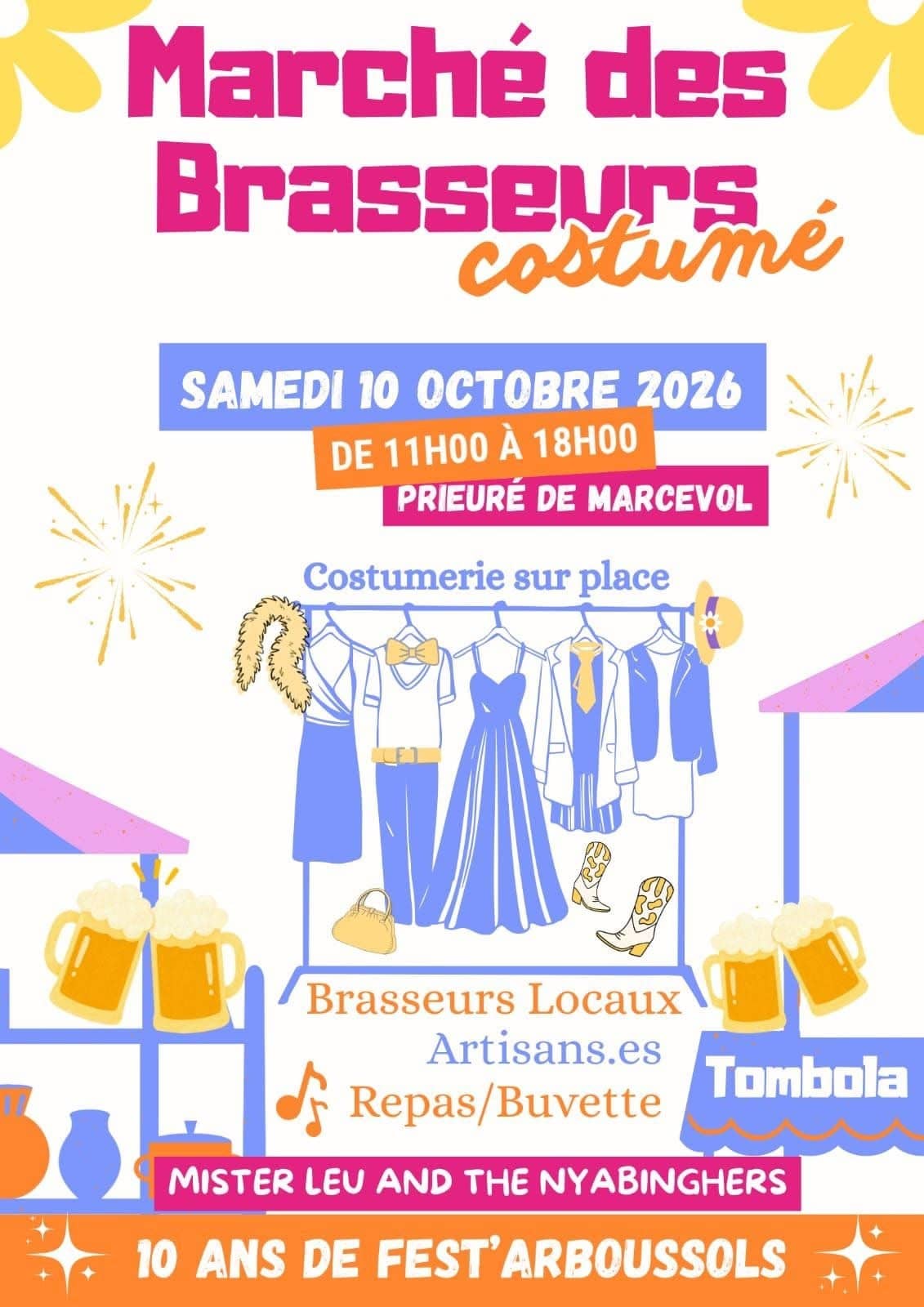 Illustration de l'événement : MARCHÉ DES BRASSEURS COSTUMÉ