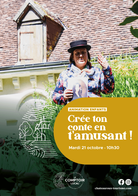 Illustration de l'événement : Crée ton conte en t'amusant !