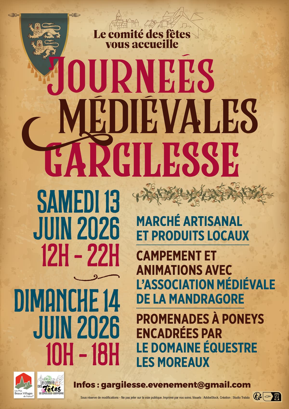 Illustration de l'événement : Les Journées médiévales de Gargilesse