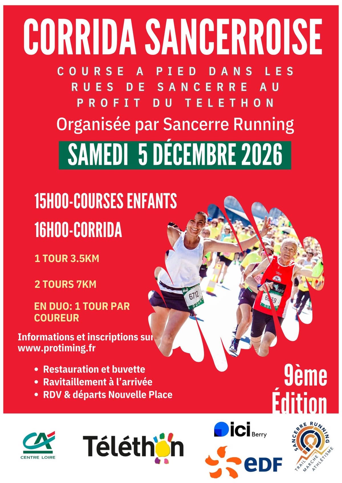 Illustration de l'événement : Corrida Sancerroise