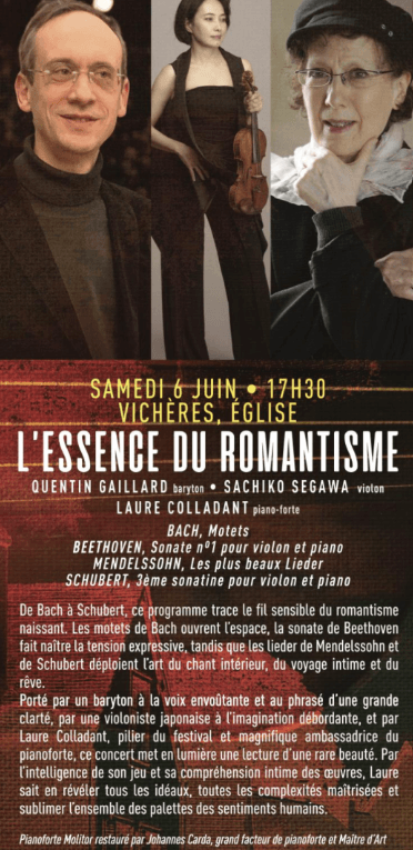 Illustration de l'événement : Musique en Eure et Loir - L'essence du Romantisme