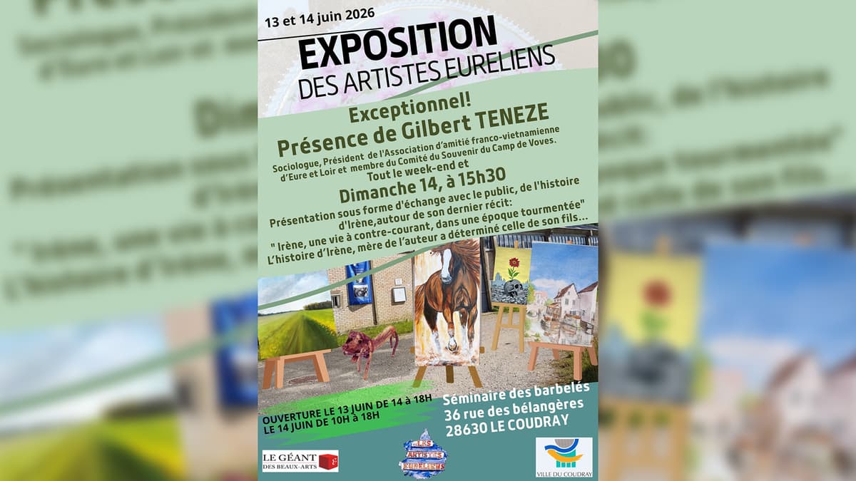 Illustration de l'événement : Exposition des artistes eureliens
