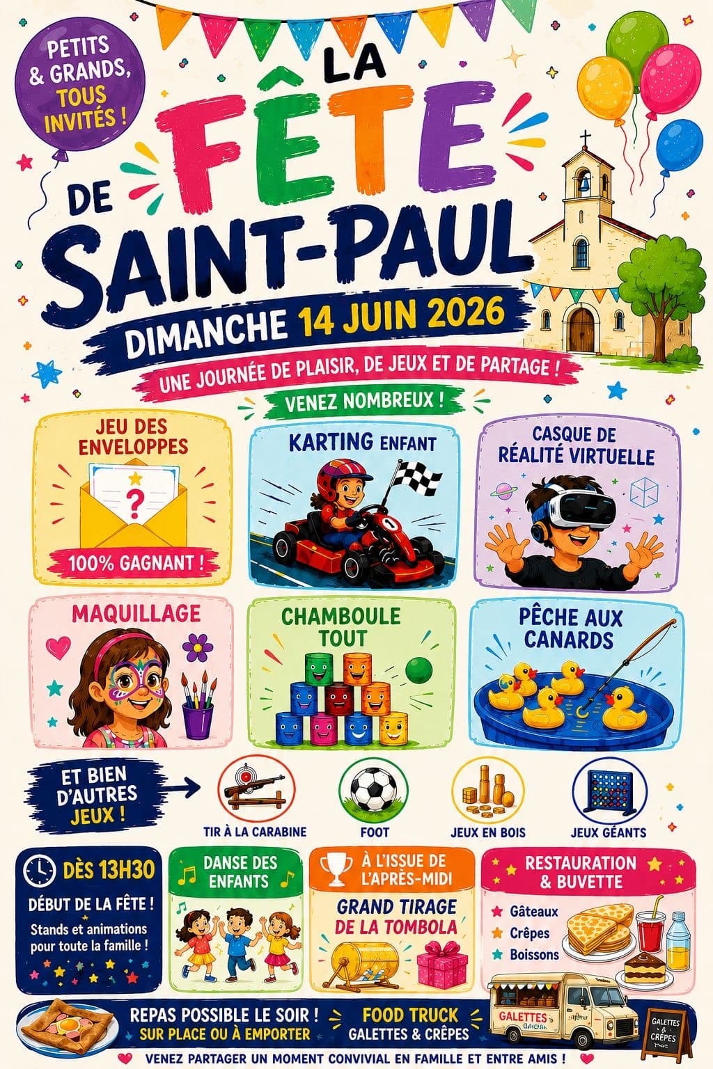 Illustration de l'événement : La Fête de Saint-Paul