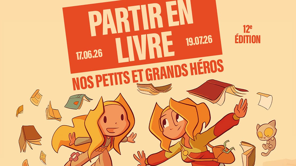 Illustration de l'événement : Partir en livre : vote pour ton héros ou ton héroïne préféré