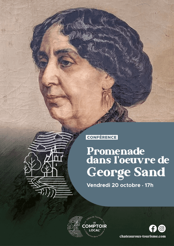 Illustration de l'événement : Conférence : Promenade dans l’œuvre de George Sand