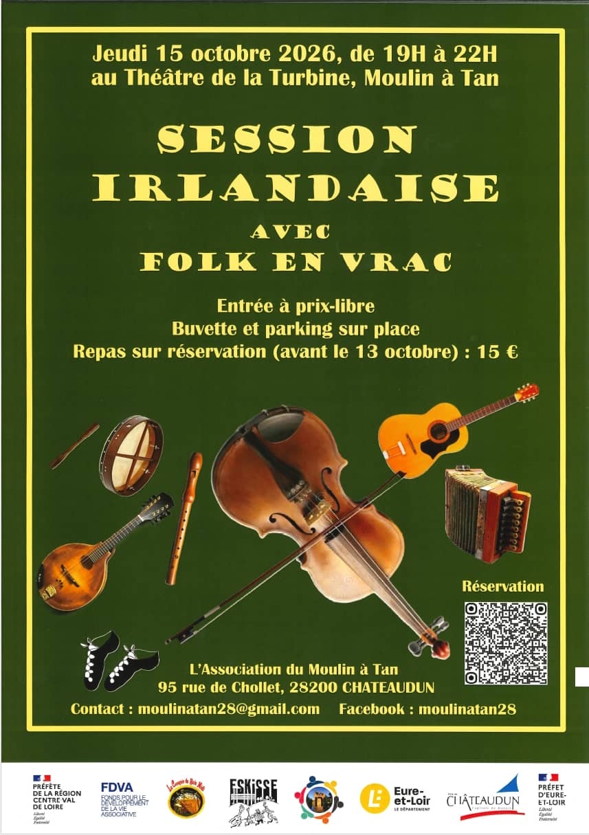 Illustration de l'événement : Concert - Session irlandaise avec Folk en Vrac