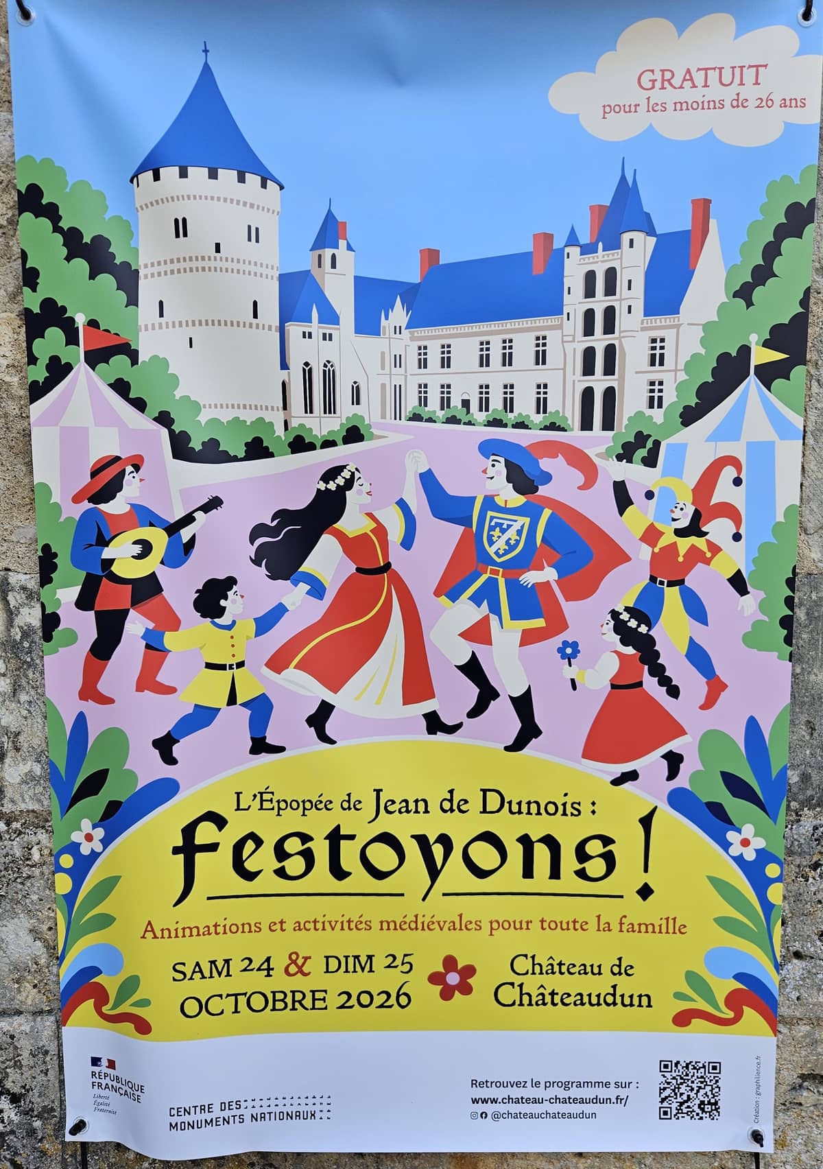 Illustration de l'événement : L'Epopée de Jean de Dunois - Festoyons