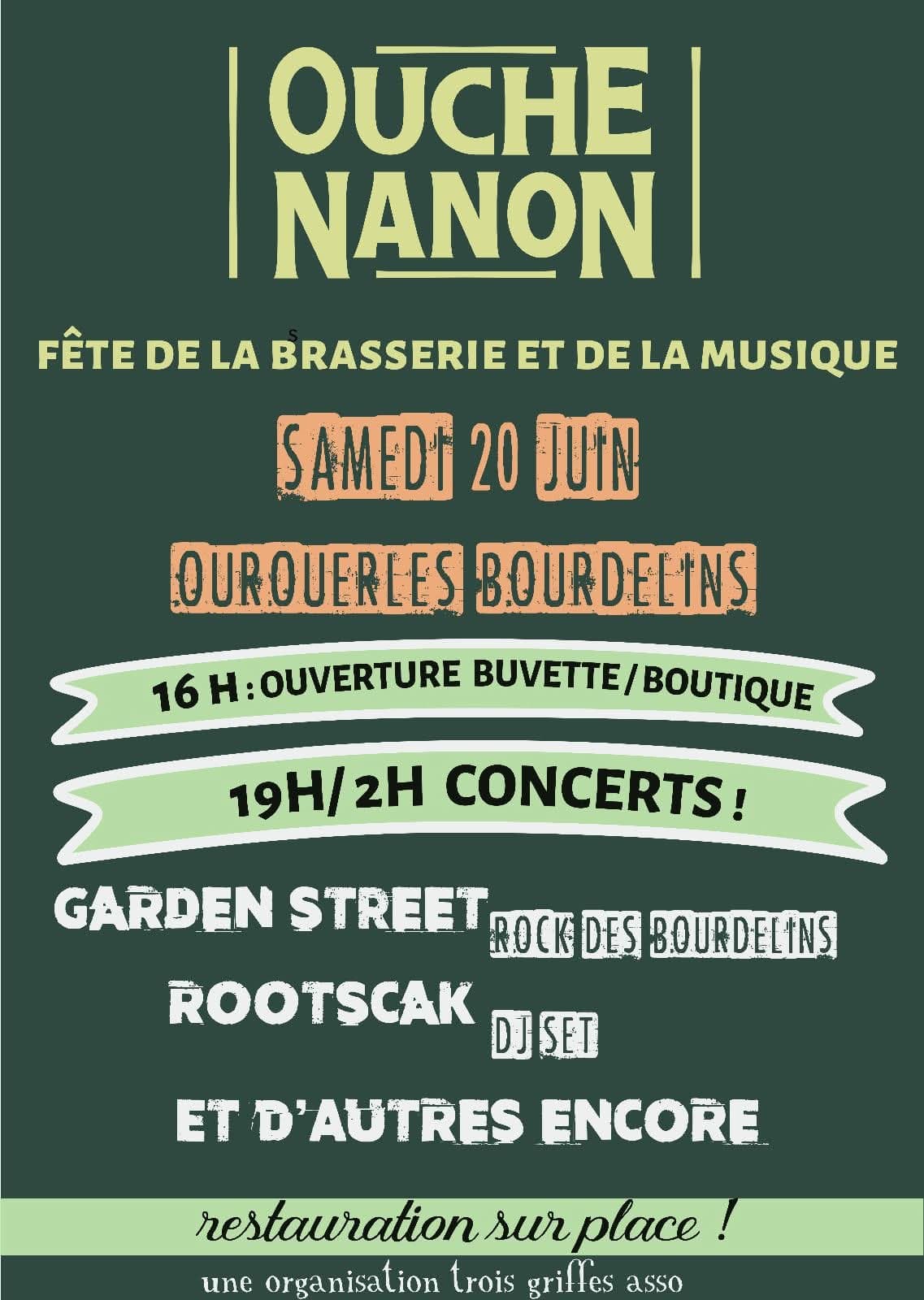 Illustration de l'événement : Ouch Nanon fête ses bières artisanale
