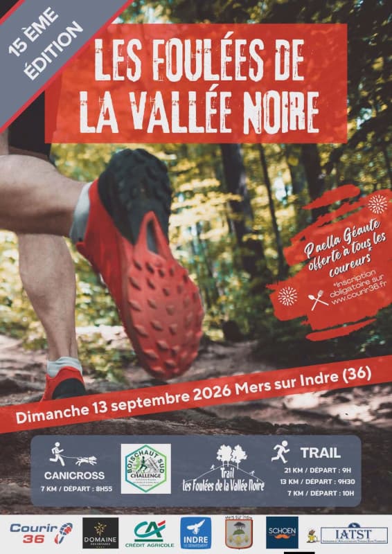 Illustration de l'événement : Trail Les foulées de la Vallée Noire