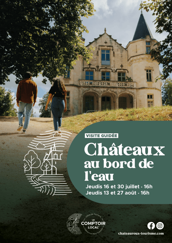 Illustration de l'événement : Les châteaux au bord de l'eau