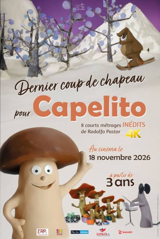 Illustration de l'événement : 1,2,3 ciné : Projection jeunesse Dernier coup de chapeau pour Capelito