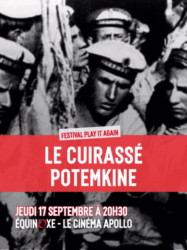 Illustration de l'événement : Projection : Le Cuirassé Potemkine