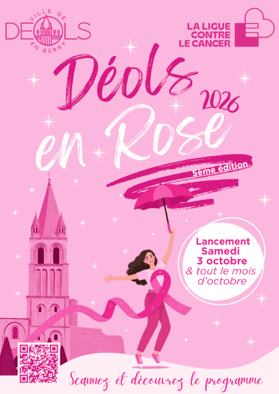 Illustration de l'événement : Déols en rose