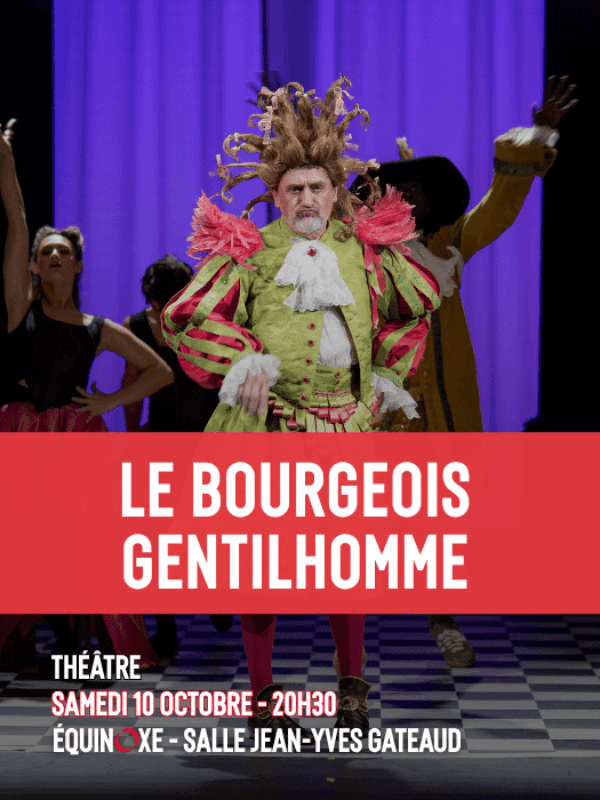 Illustration de l'événement : COMPLET : Le Bourgeois Gentilhomme
