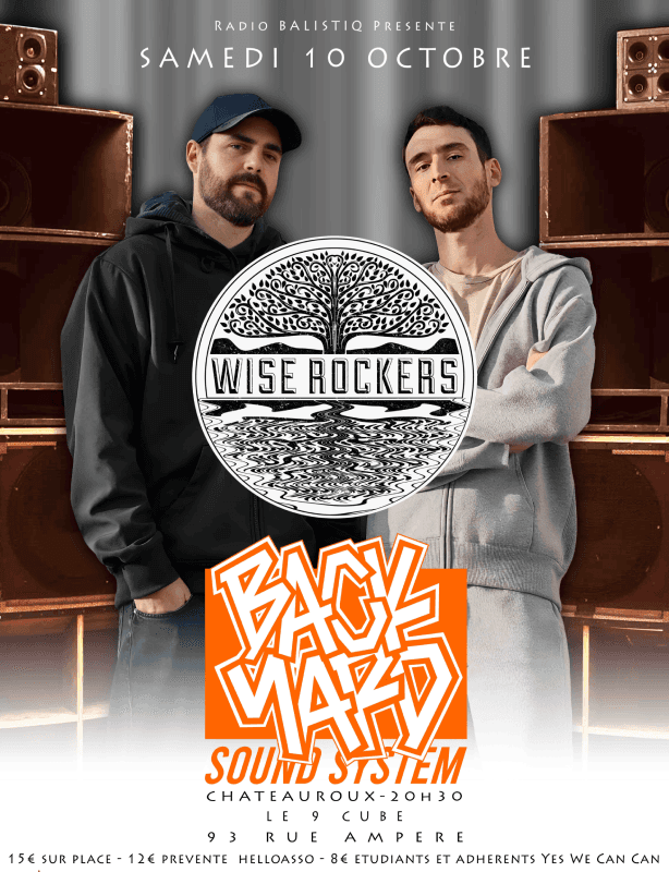 Illustration de l'événement : Concert : Wise Rockers + Backyard Sound System
